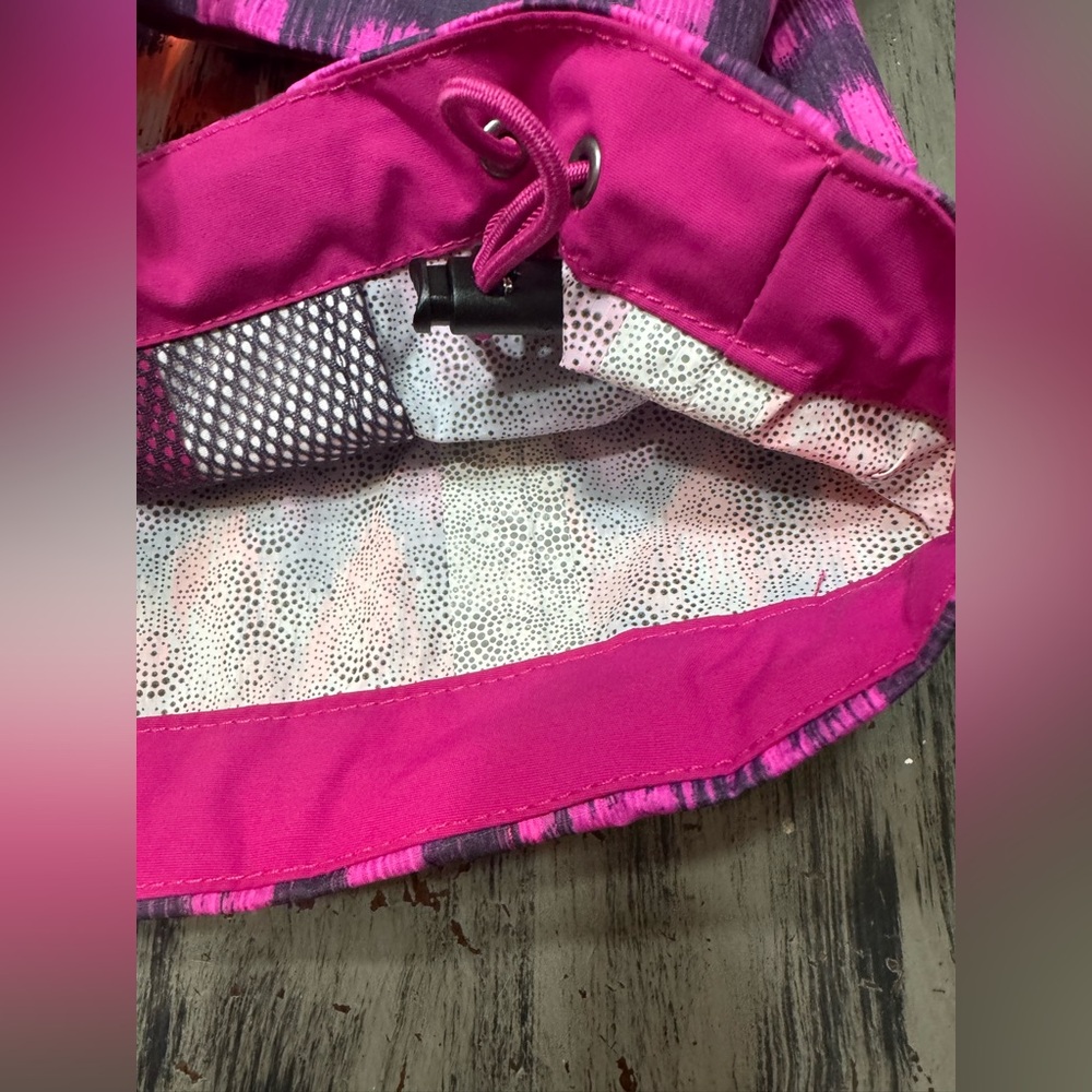 The North Face Hyvent 2.5L Pink/Black Speckled Rain Jacket - Picture 5 of 12